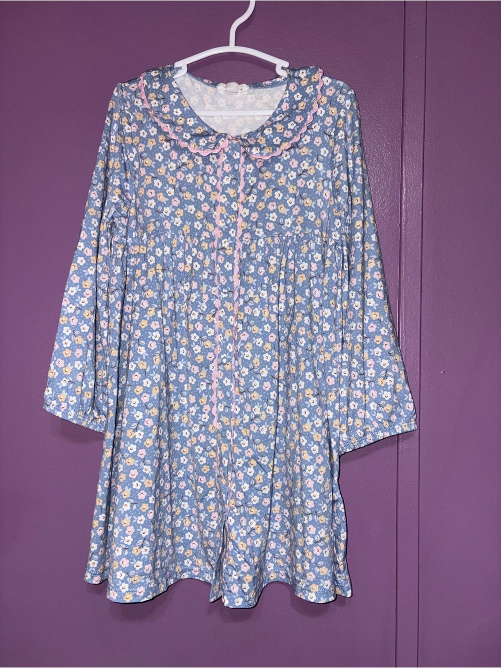 NWT 3T Angel Dear Blue Floral Dress
